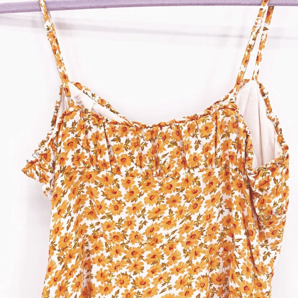 Princess Polly yellow orange